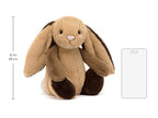 Bashful Patchwork Brown Bunny