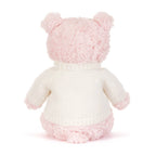 Leola Bear with Personalized Cream Jumper