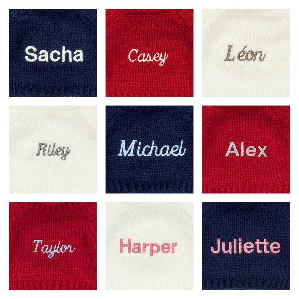 Skipson Lamb with Personalized Cream Jumper