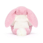 Blushkin Blossom Luxe Bunny with Personalized Cream Jumper
