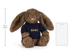 Hoppleston Luxe Bunny with Personalized Navy Jumper