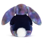 Zodihop Luxe Bunny with Personalized Navy Jumper