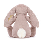 Personalized Bashful Luxe Bunny Rosa Huge