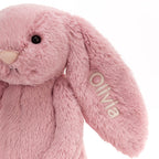 Personalized Bashful Tulip Pink Bunny Medium