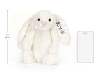 Personalized Bashful Twinkle Bunny Medium