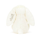 Personalized Cream Bunny with Plant