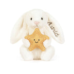 Personalized Cream Bunny with Star