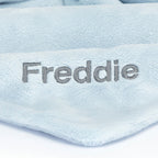Personalized Bashful Blue Bunny Soother