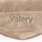 Personalized Bashful Beige Bunny Soother